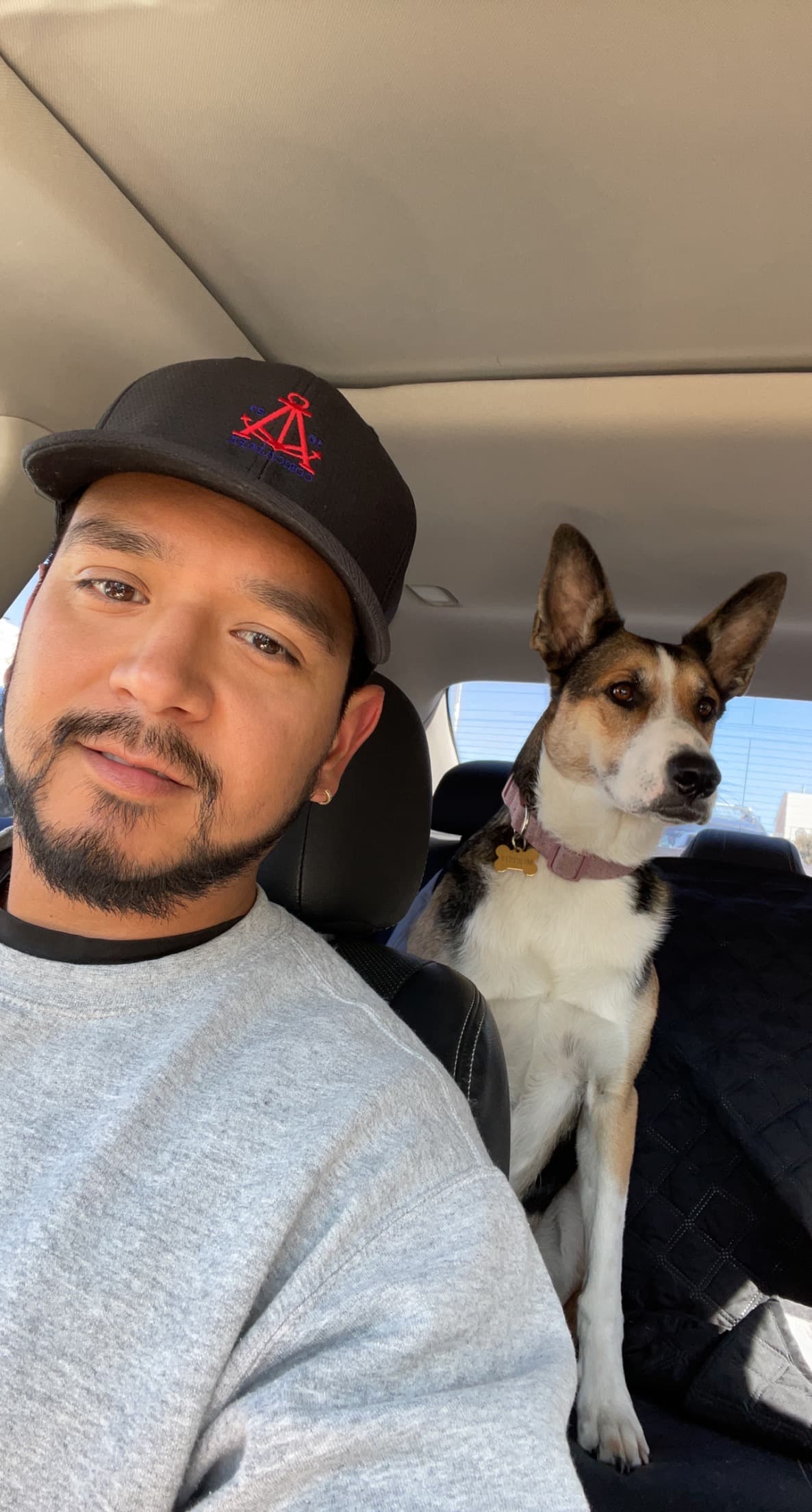José with his dog